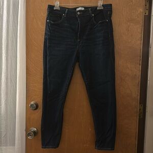 LOFT 14/32 dark wash jeans